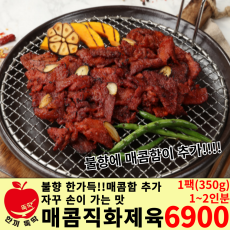 청춘불판 직화제육 불고기