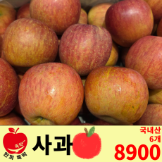 사과 1봉(6개)
