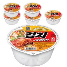 🍜[농심]김치사발면 6입