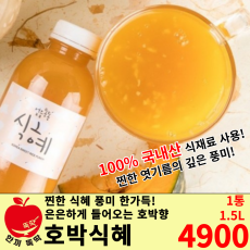 얼음동동 호박식혜