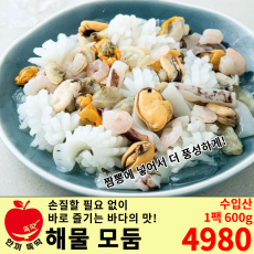 냉동 해물 모듬