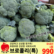 브로콜리 / 국내산 특대 1통
