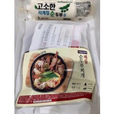 으뜸순두부 순두부포함