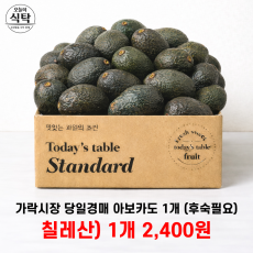 가락시장 아보카도 1개 (후숙필요)