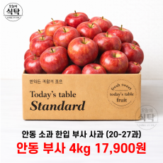 고랭지 한입 부사사과 소과 4kg