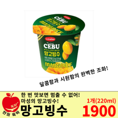 라벨리 망고빙수