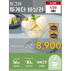 빙그레 투게더 바닐라 2입