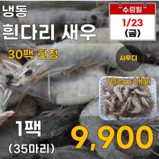 냉동 흰다리새우