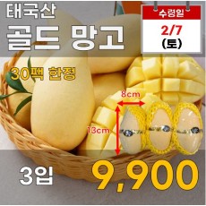 태국산 골드 망고 3입