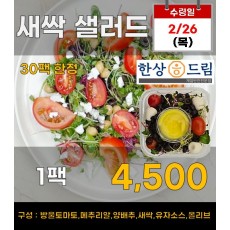 한상드림 새싹 샐러드
