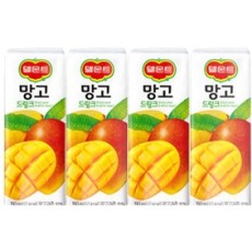 🥭[롯데]델몬트망고드링크(190mlx4입)🔥2팩🔥