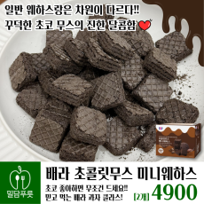초콜릿 무스 미니 웨하스 [24입/박스]