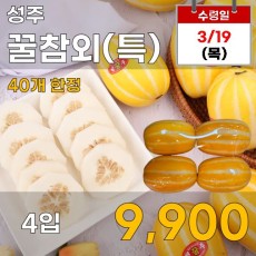 성주 꿀참외(특) 4입