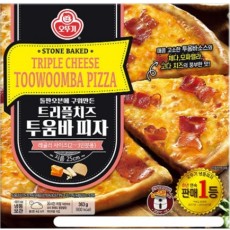 🍕[오뚜기]트리플치즈투움바피자 363g