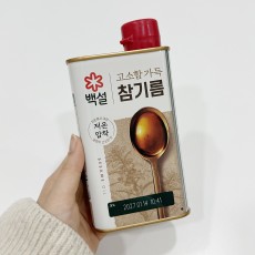 백설 참기름 1박스 12입