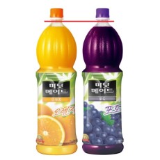 🍇+🍊[코카]미닛메이드오렌지1.5L+포도1.5L