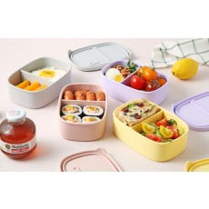 [선공구] 실리콘 도시락통 노란색 -일요일 밤10시 발주마감